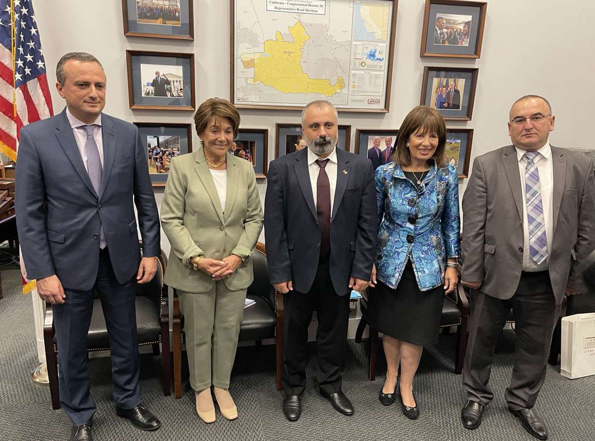 Դավիթ Բաբայանը ԱՄՆ Կոնգրեսում հանդիպել է մի խումբ կոնգրեսականների, սենատորների և օրենսդիր թևի ներկայացուցիչների հետ