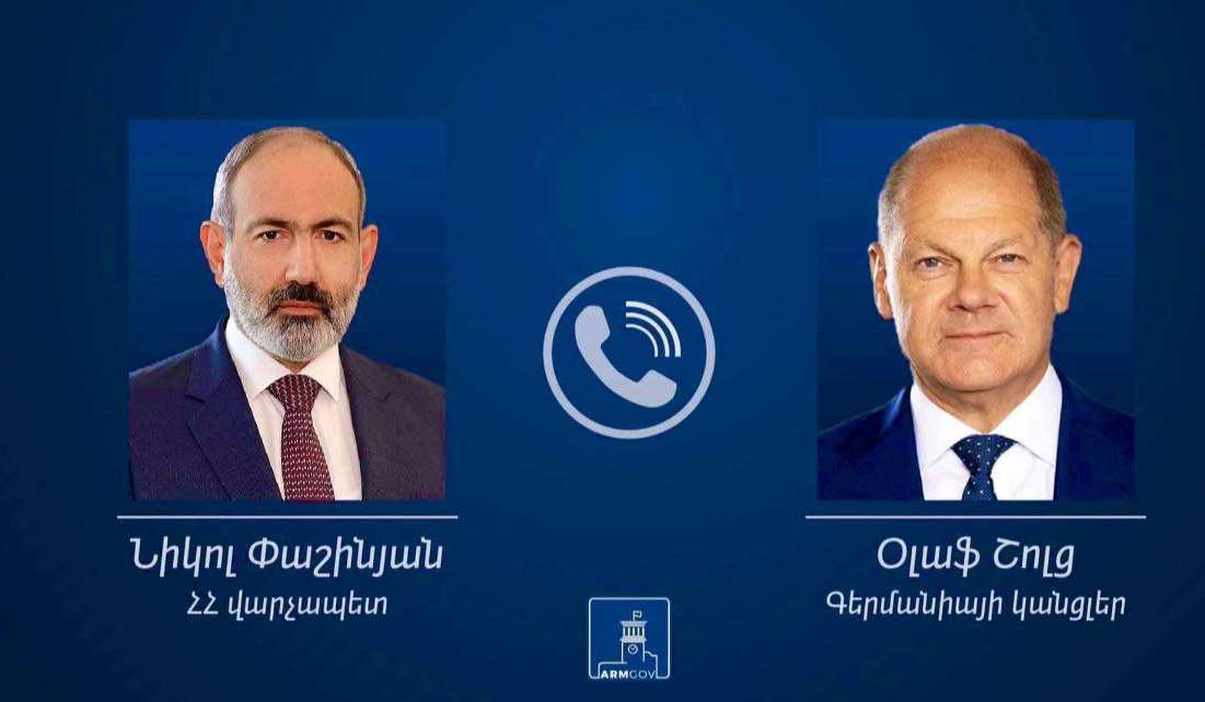 Nikol Pashinyan and Olaf Scholz discussed the military-political situation around Nagorno-Karabakh