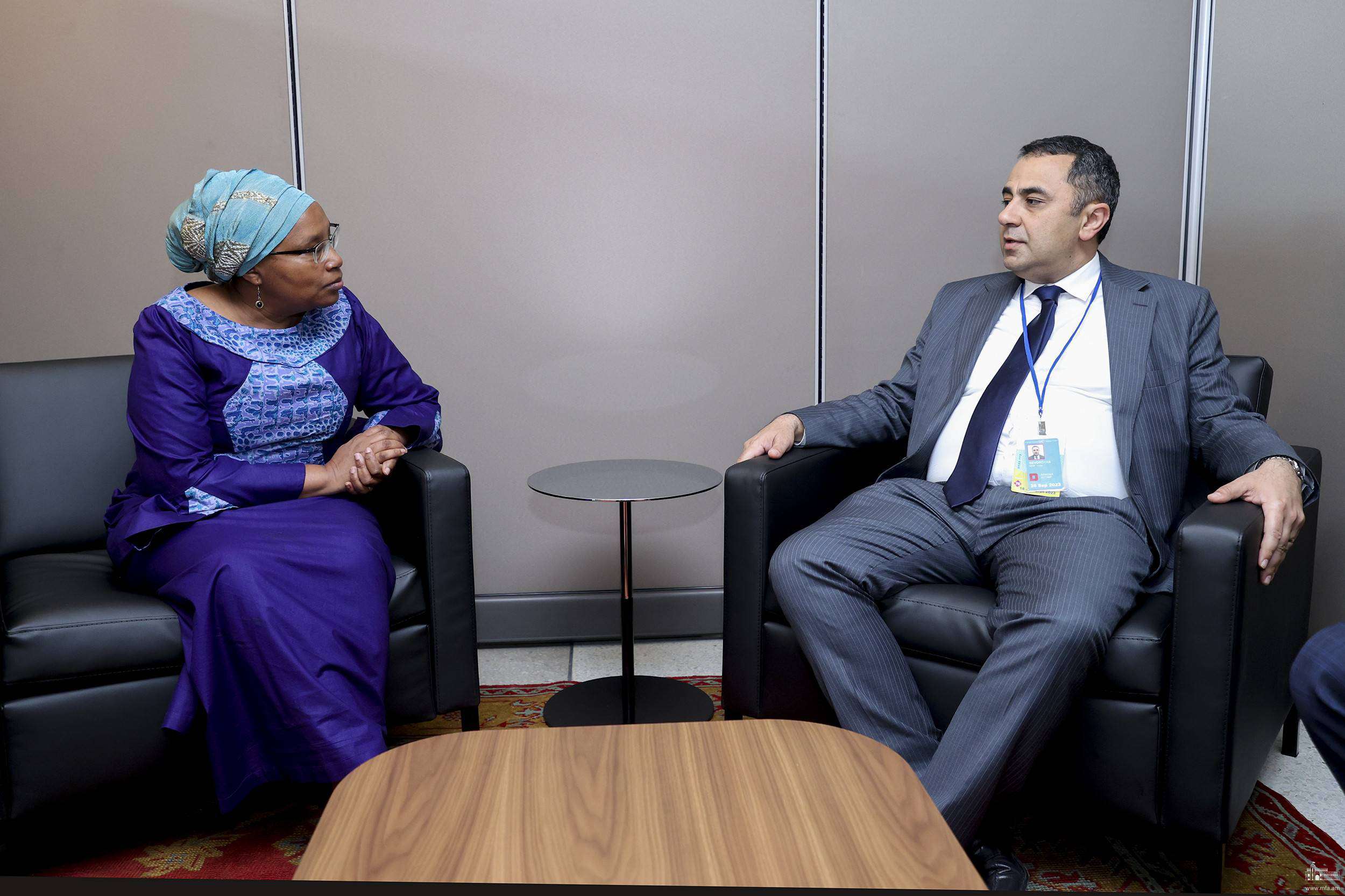 RA Deputy Foreign Minister presented the situation in Artsakh to the UN representative