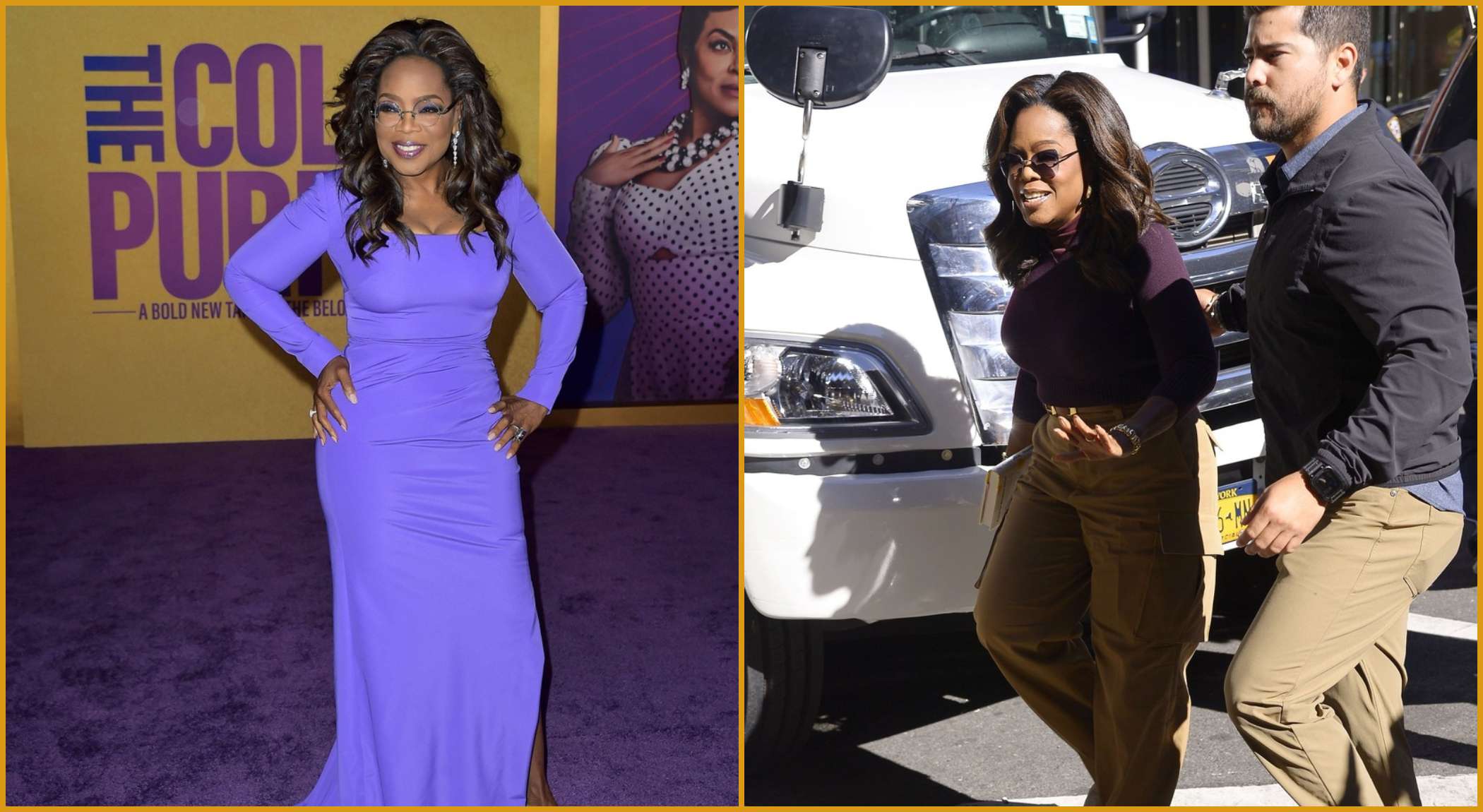70-year-old Oprah Winfrey showed off her figure after losing weight