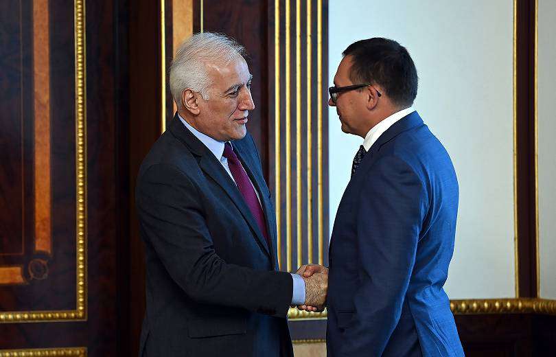 "The start of cooperation is of great importance for RA." Khachaturyan to the President of Eurojust