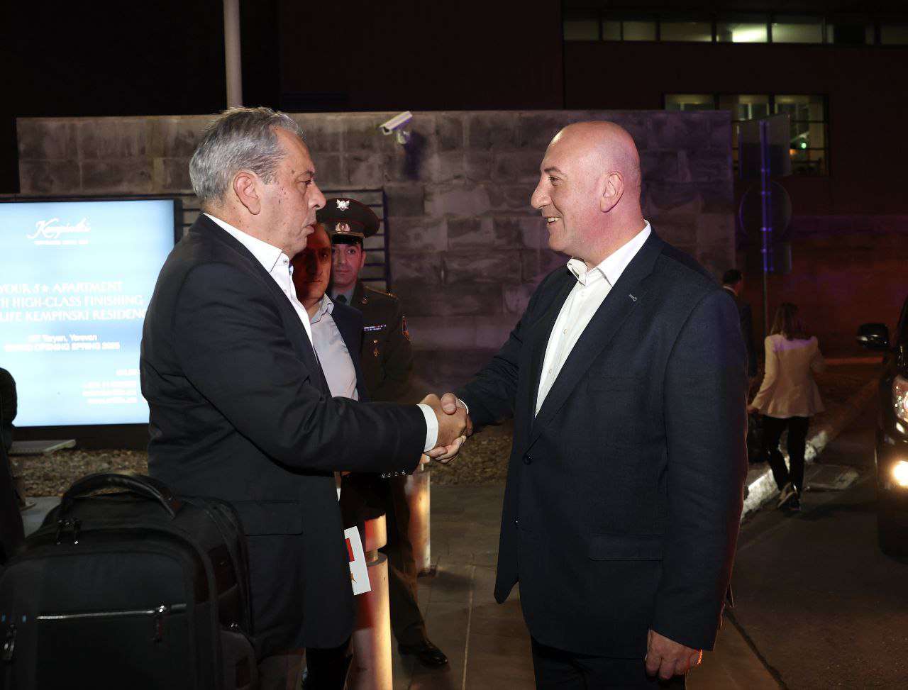 The Minister of Defense of Cyprus arrived in Armenia