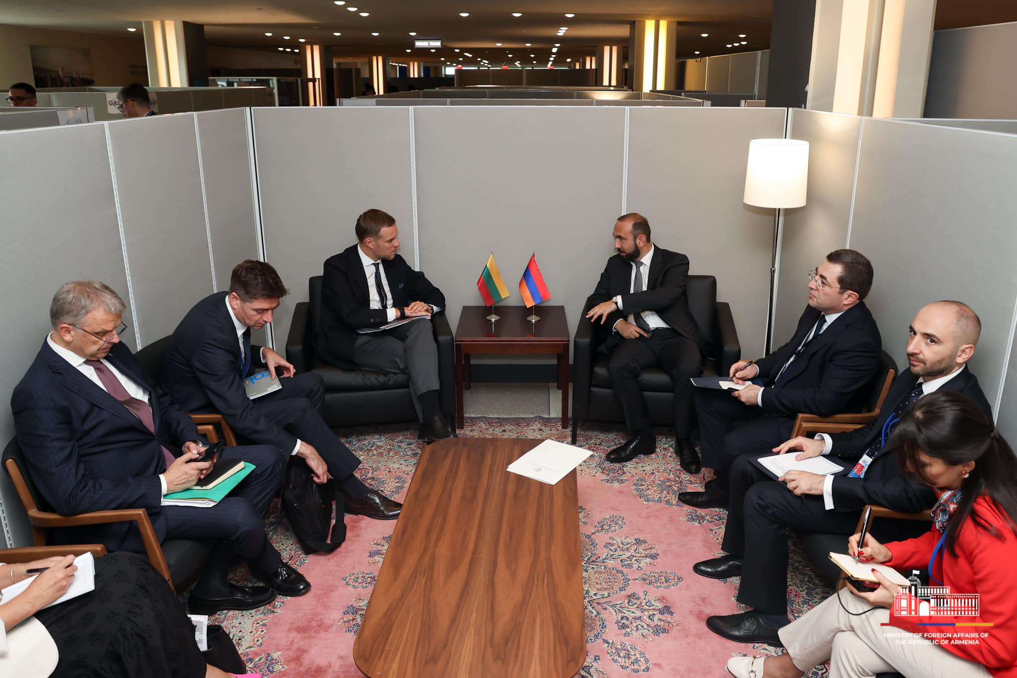 Mirzoyan met with Landsbergis