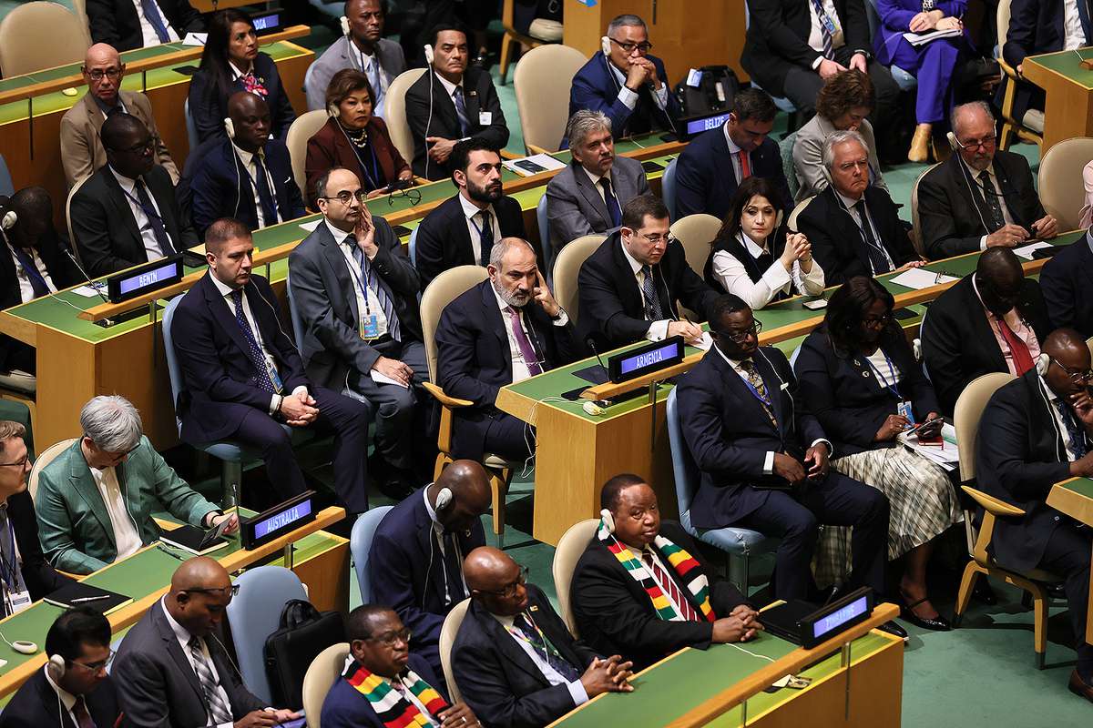 Nikol Pashinyan attended the opening of the UN General Assembly