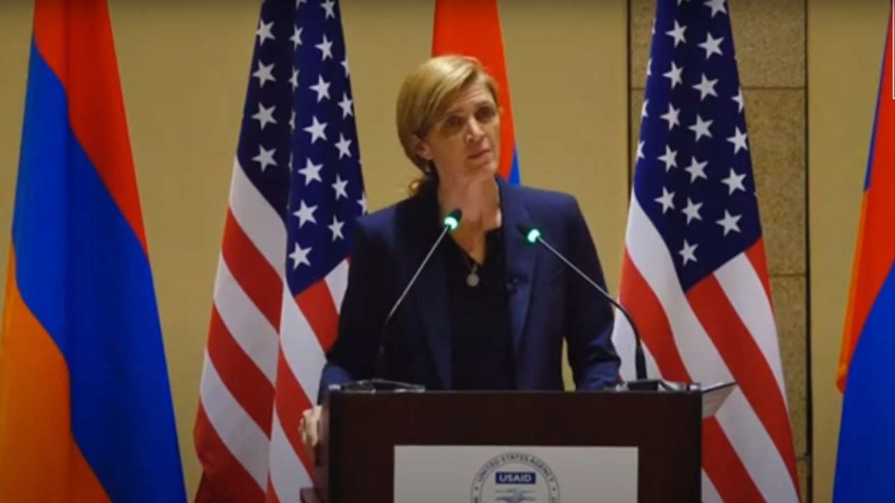 "The world has failed to help Armenia in the past." Samantha Power