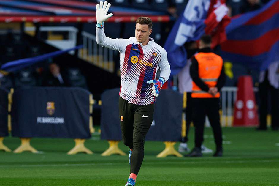 "I am sincerely grateful for the support and love." Stegen