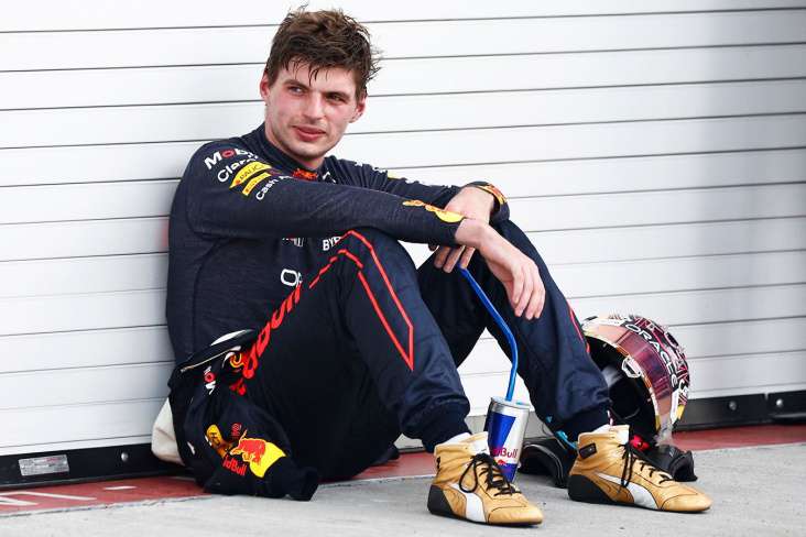 "We will continue to do our best." Verstappen