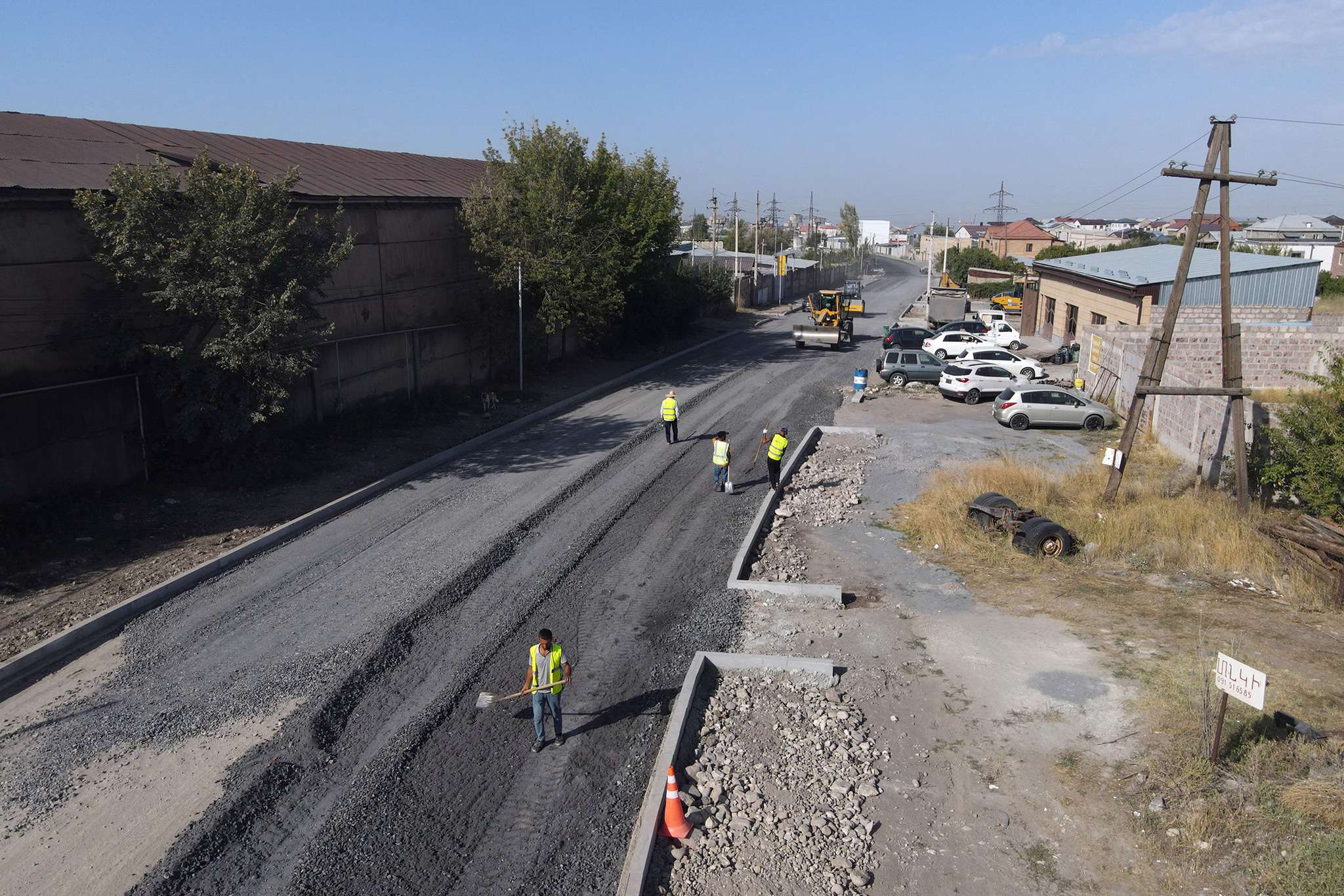 Հիմնանորոգվում է Երևան - Ձորաղբյուր ավտոճանապարհը (ԼՈՒՍԱՆԿԱՐՆԵՐ)