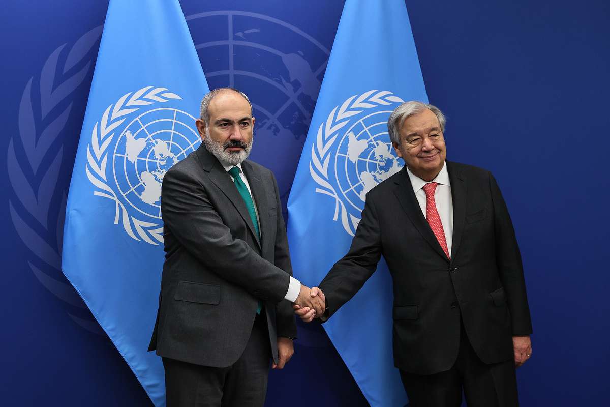 Antonio Guterres welcomed Armenia's steps