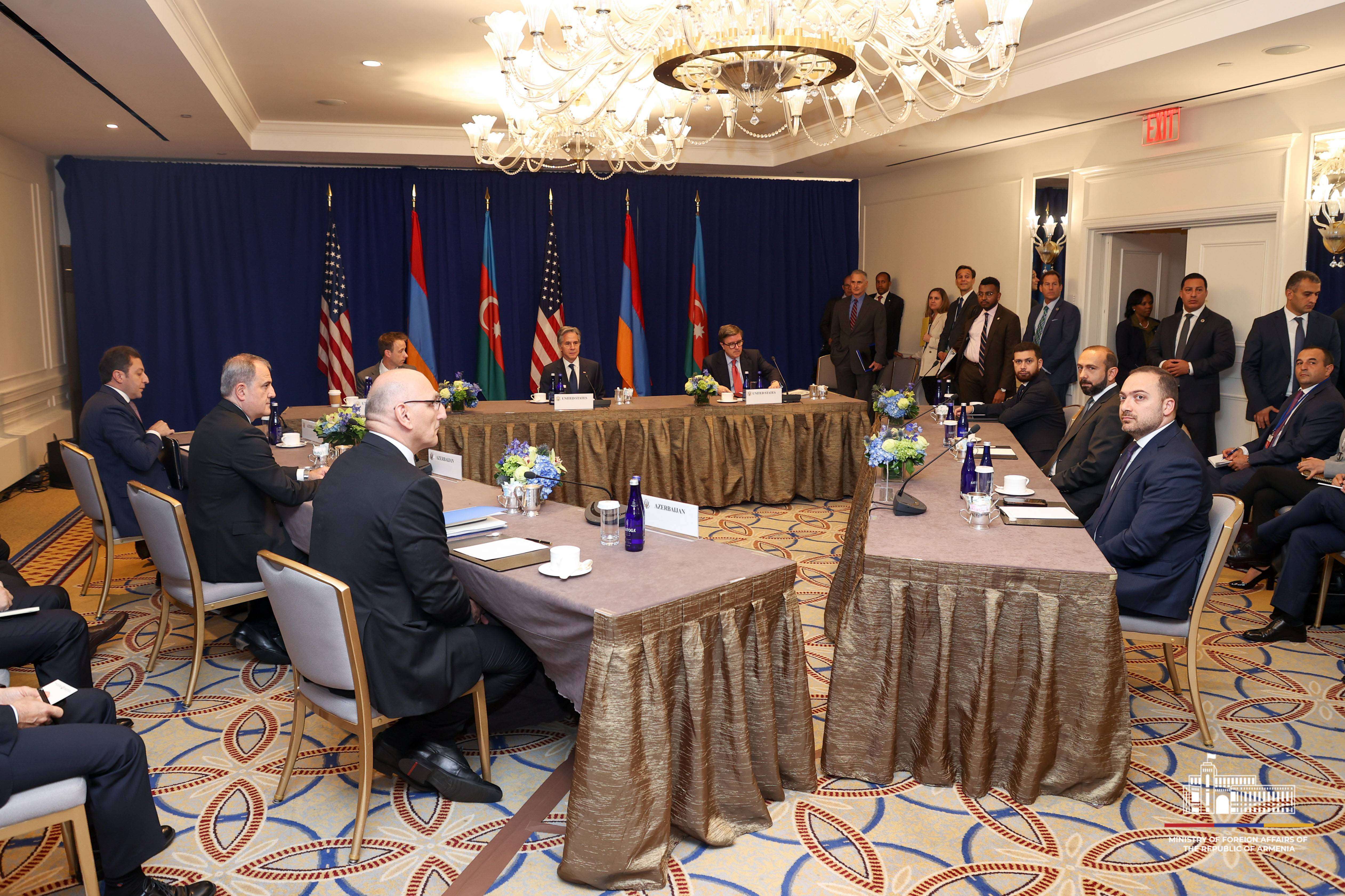 The Ministry of Foreign Affairs announced the details of the tripartite meeting