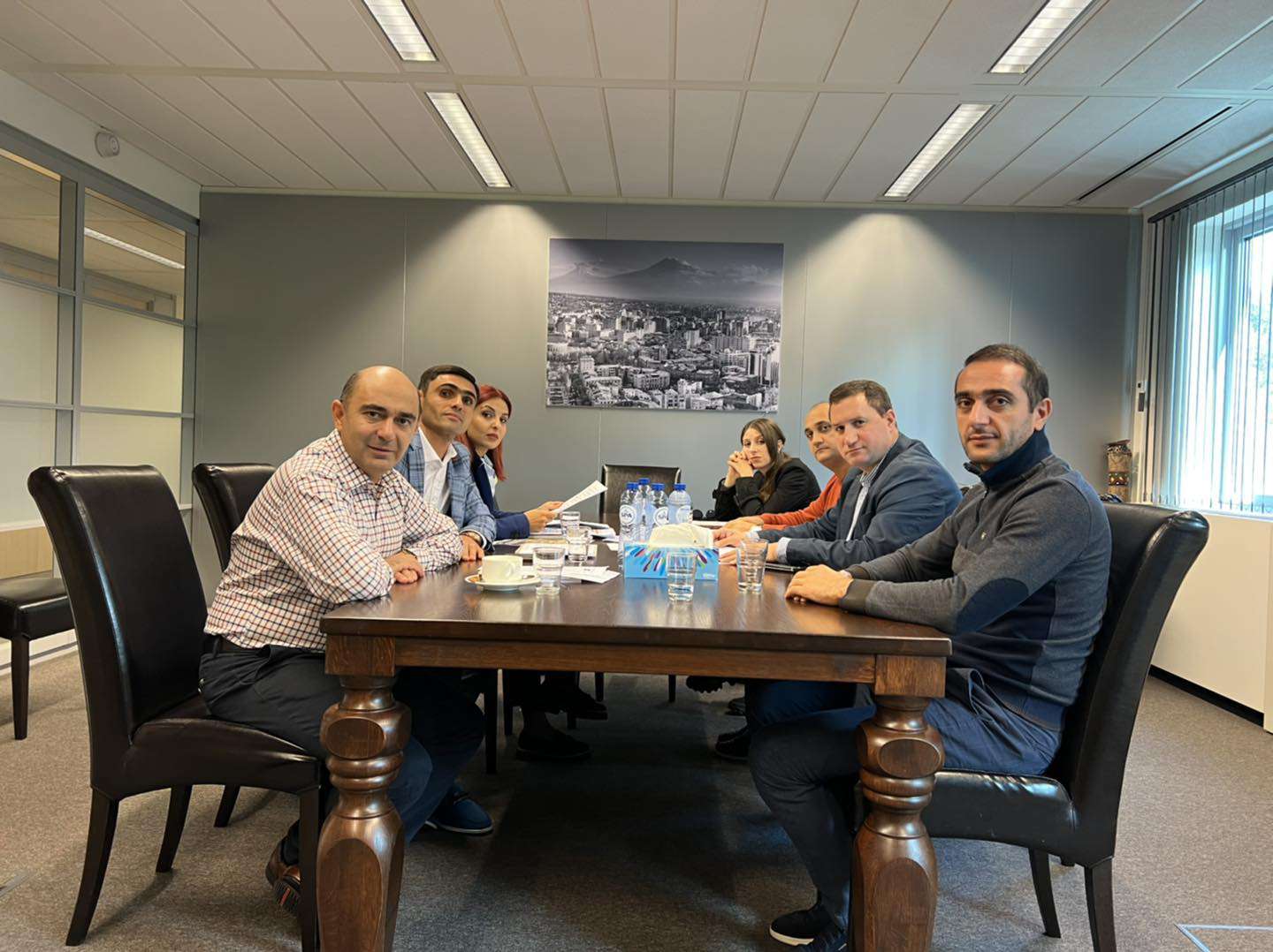 They discussed the work carried out by the RA Embassy of the Netherlands and Luxembourg authorities