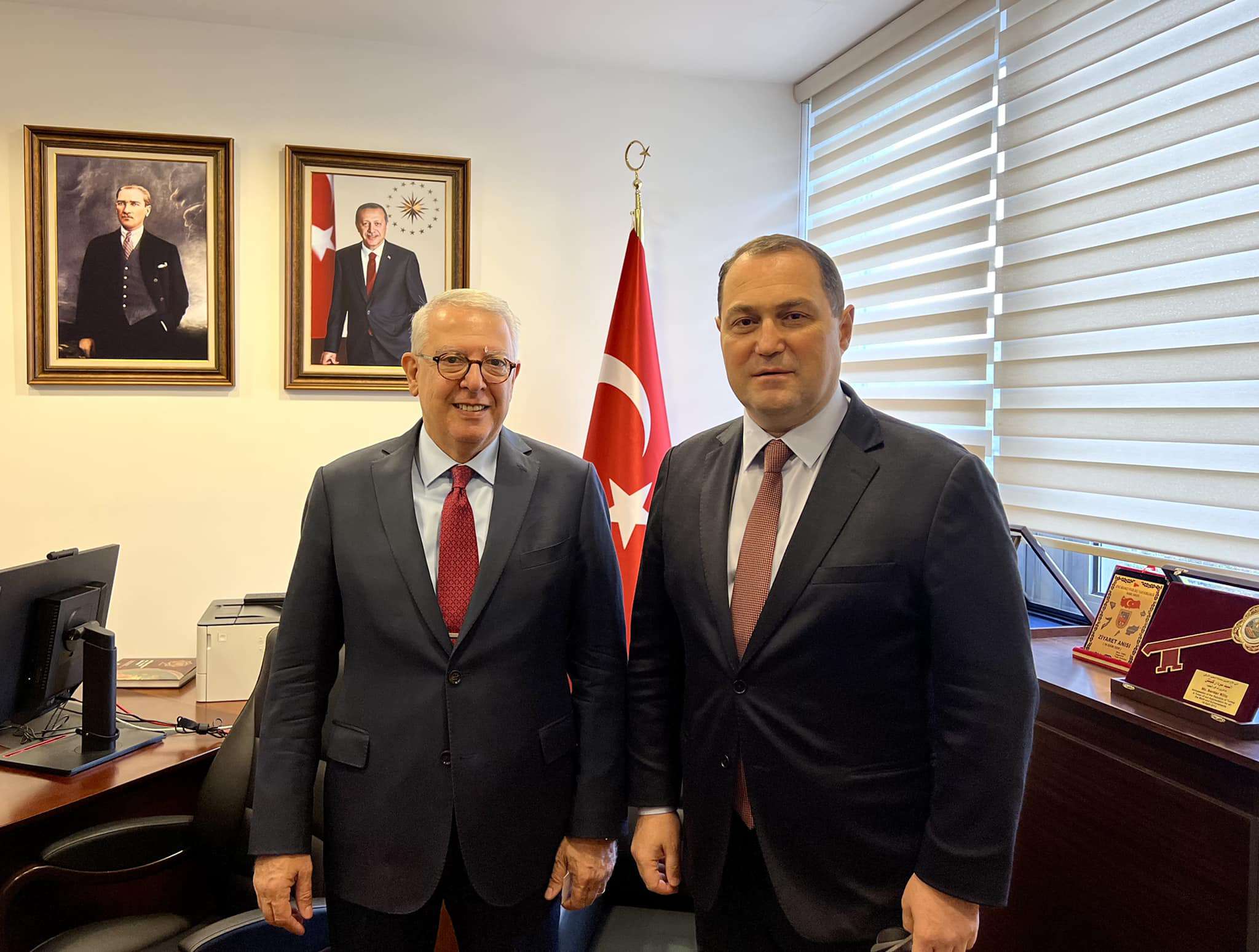The Ambassador of Georgia to Turkey met with Serdar Kilic