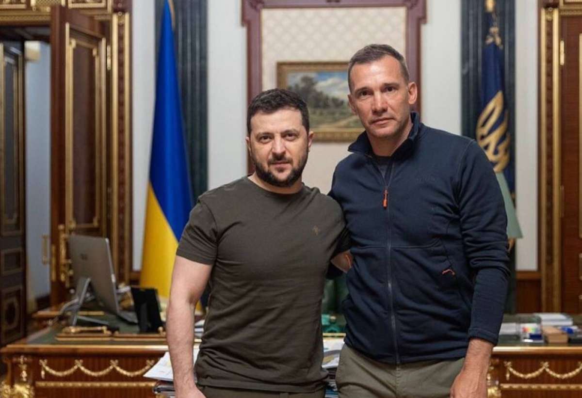Andriy Shevchenko, a former football player of "Milan," became Zelensky's adviser