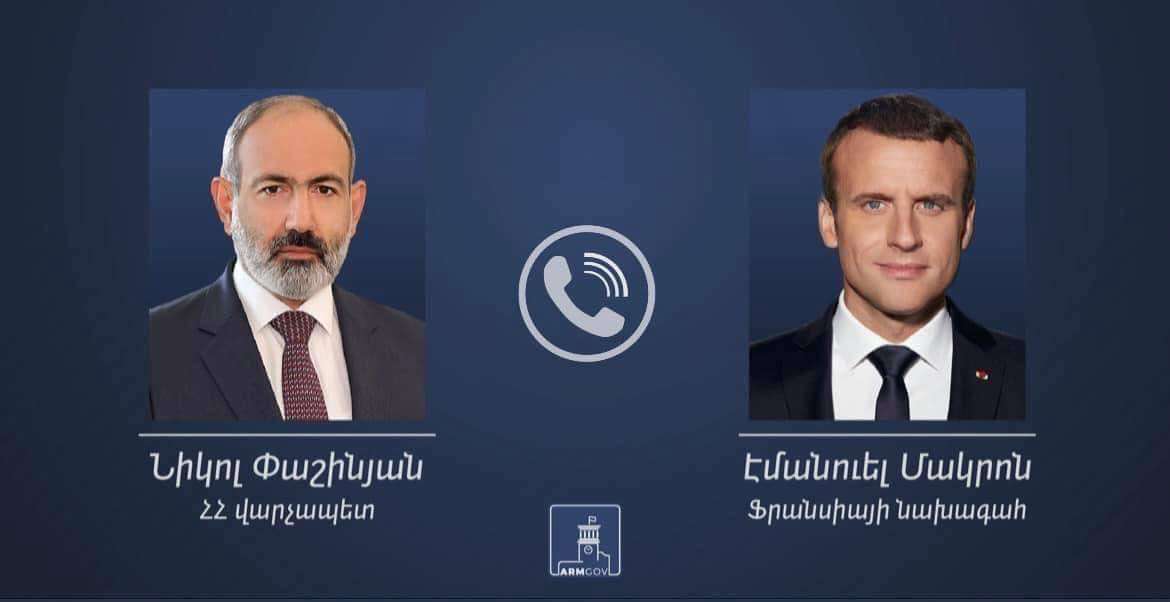 Nikol Pashinyan and Emmanuel Macron discussed the situation in Nagorno-Karabakh