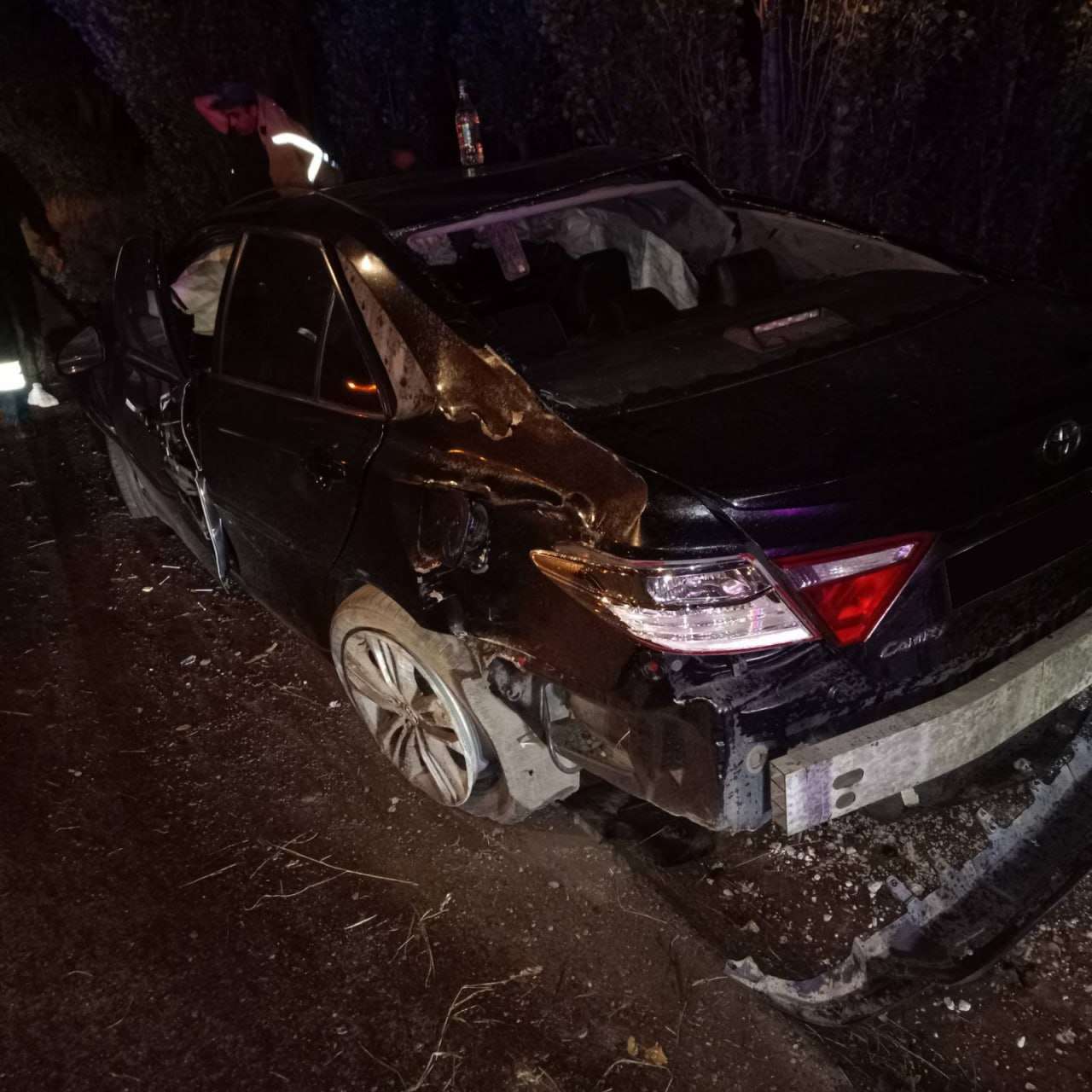 Երևան–Սևան ճանապարհին մեքենան բախվել է ծառերին
