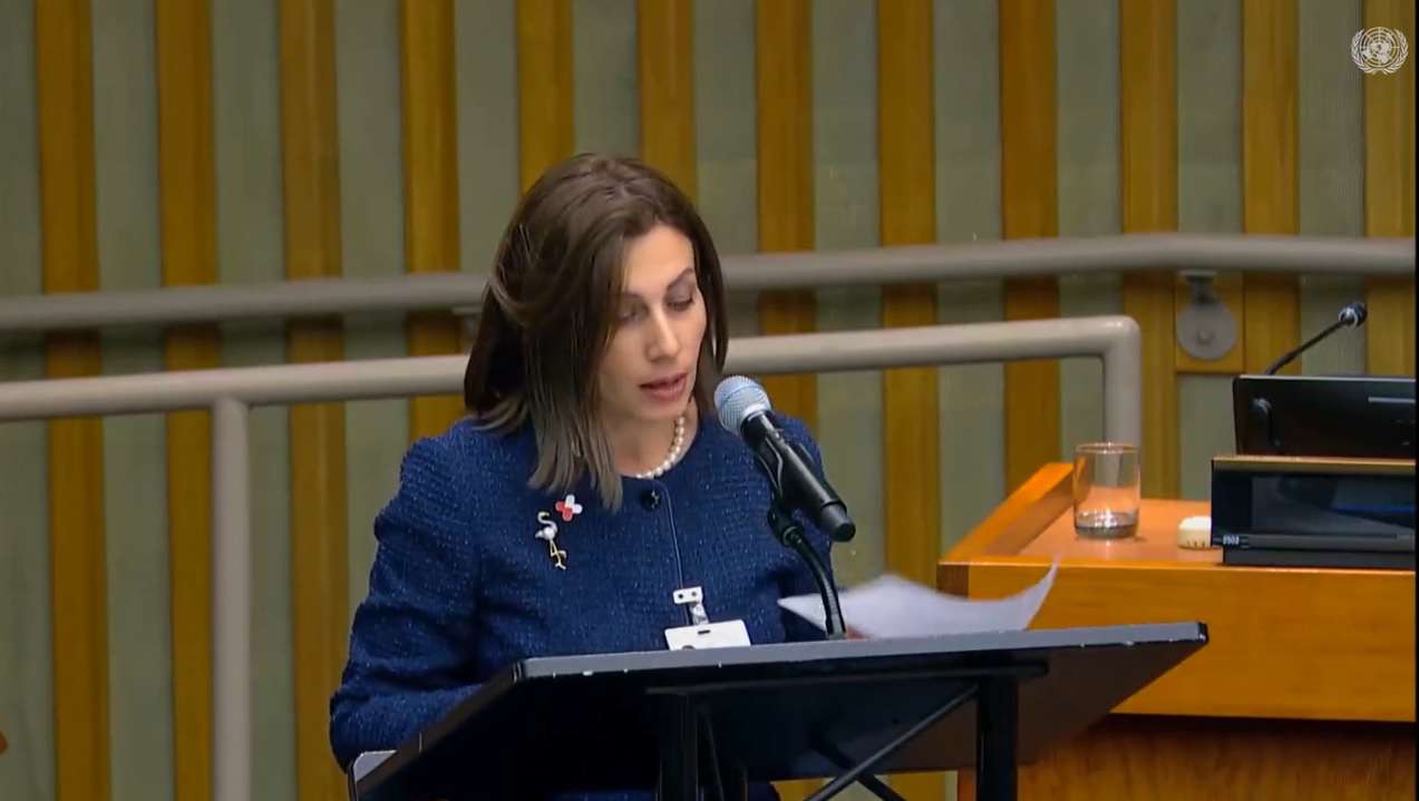 Անահիտ Ավանեսյանը ելույթ է ունեցել ՄԱԿ-ում