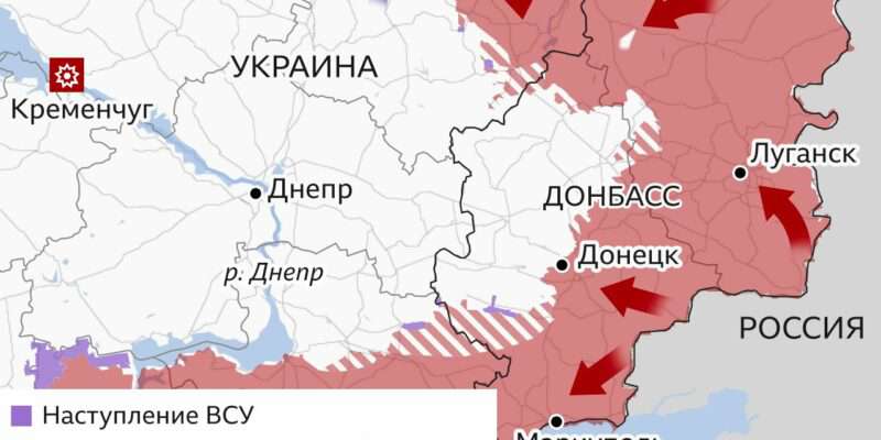 Ukraine activates the counterattack. Russia goes into deep defense