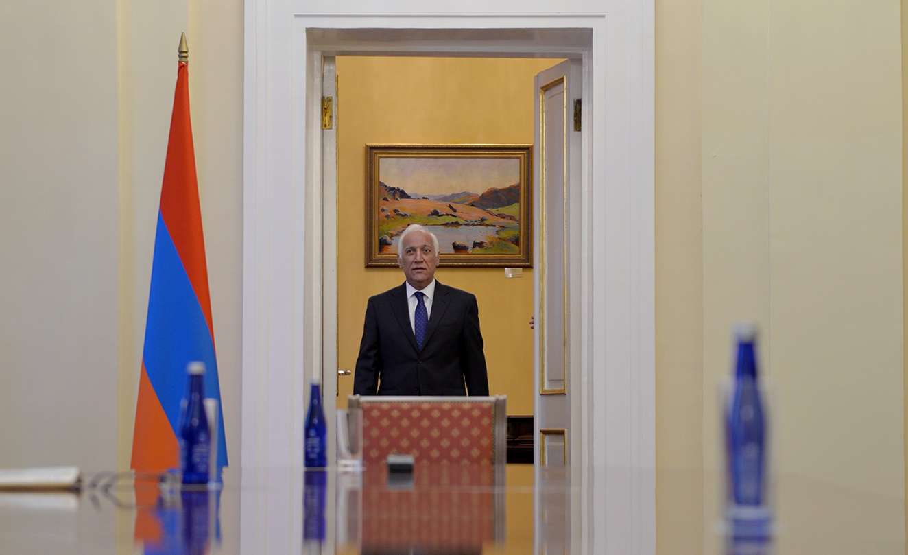 ՀՀ նախագահի նստավայրում տեղի է ունեցել դատավորների երդման արարողություն