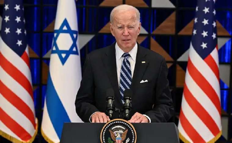 Biden called Nasrallah's killing a "just measure"