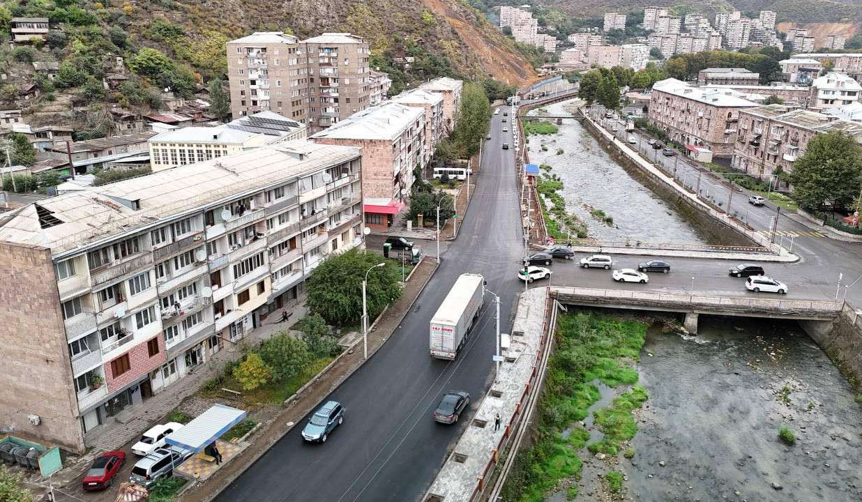 Հիմնանորոգվում է Կապանով անցնող 9.5 կմ ճանապարհահատվածը