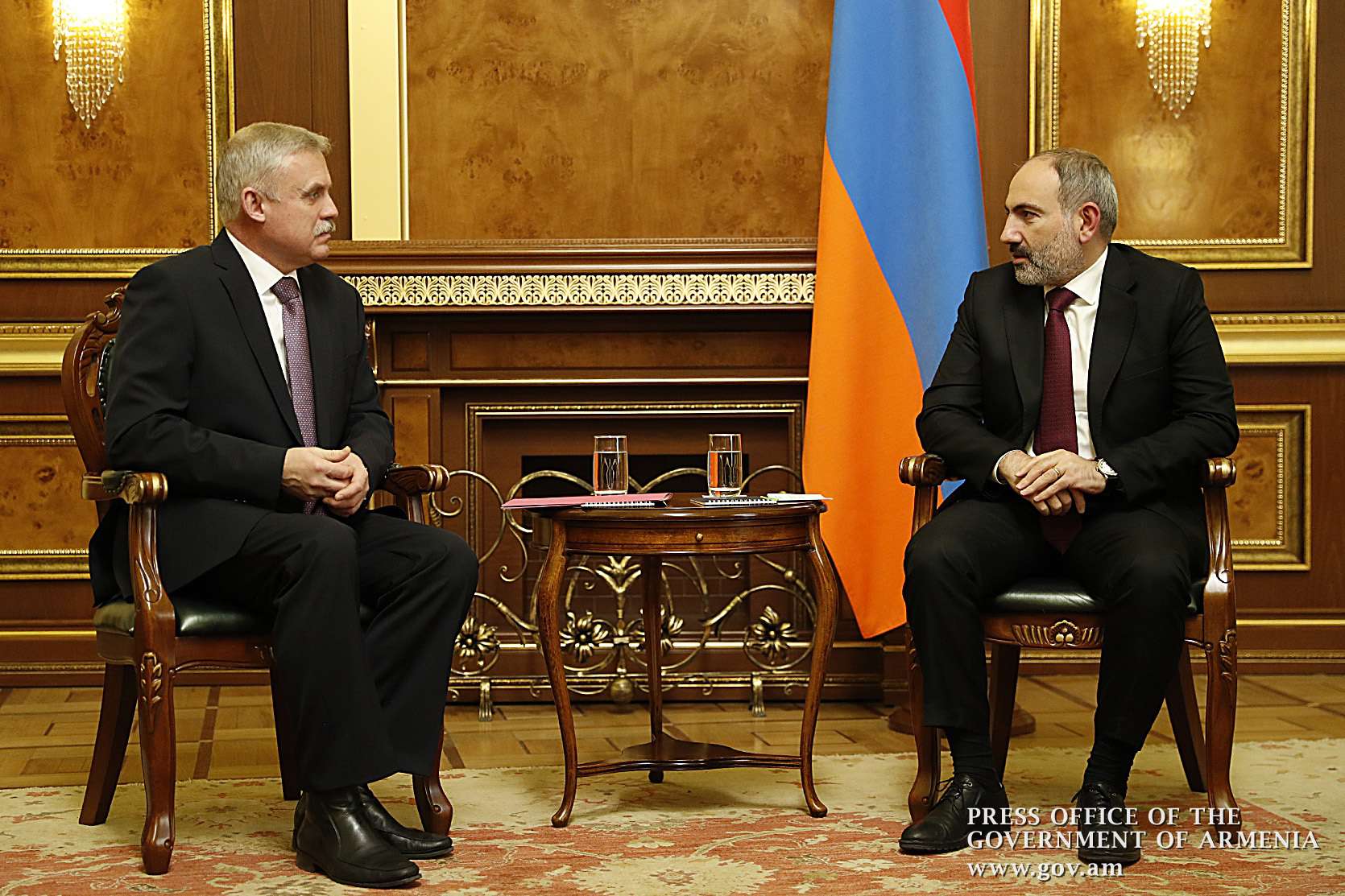 Станислав Зась представил Премьер-министру РА результаты работы оперативной группы мониторинговой миссии ОДКБ