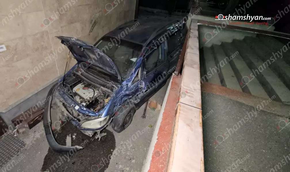 Երևանում բախվել են Opel-ն ու Jac ավտոբուսը