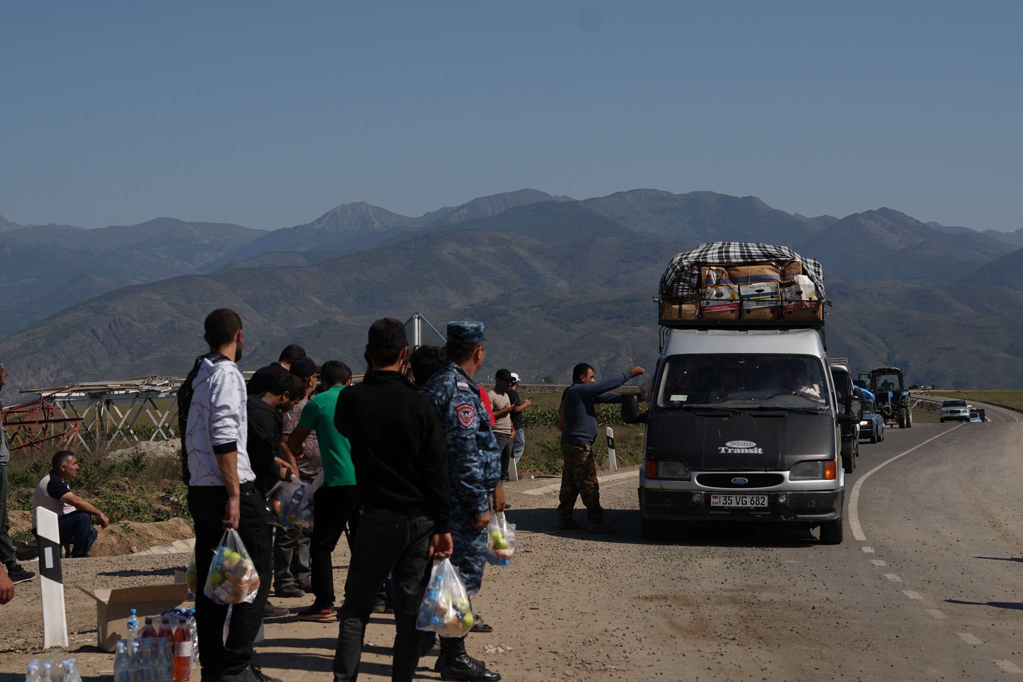 The number of people forcibly displaced from Nagorno-Karabakh has reached 100,617