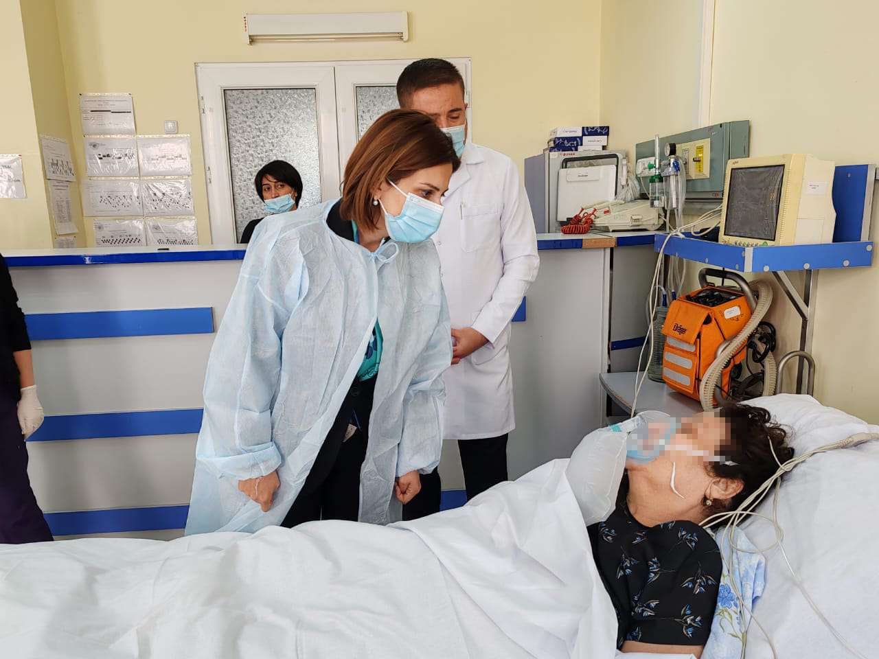The Minister of Health is in Goris to familiarize himself with the medical care provided to victims