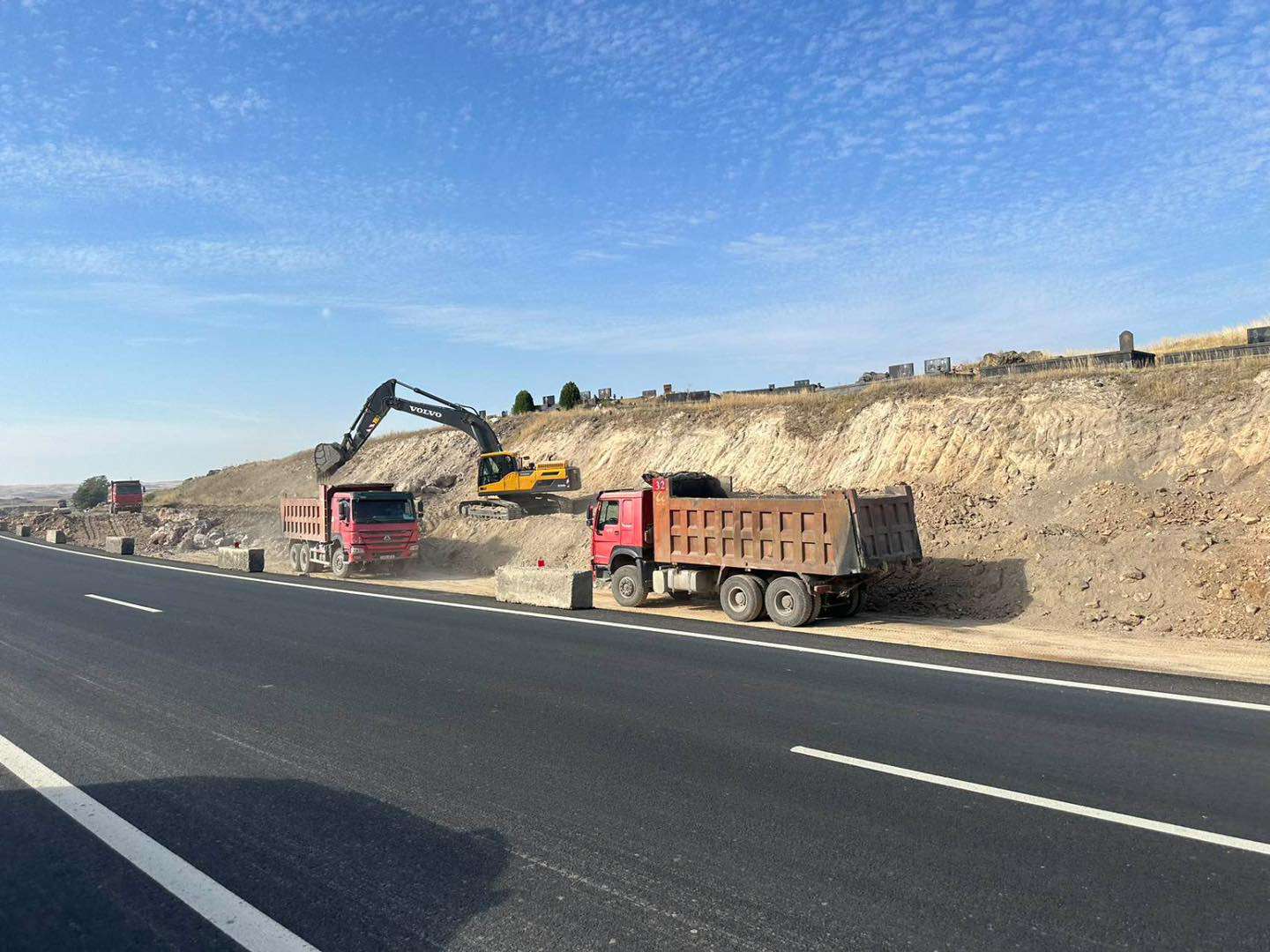 Հյուսիս-հարավի՝ Լանջիկ-Գյումրի հատվածում ակտիվ շինարարական աշխատանքներ են (ԼՈՒՍԱՆԿԱՐՆԵՐ)