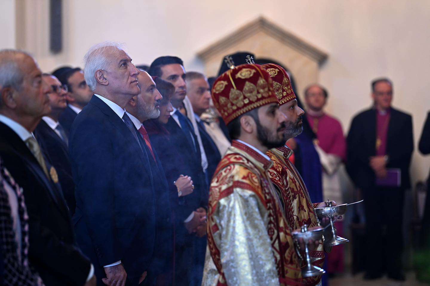 Վահագն Խաչատուրյանը մասնակցել է Մայր Տաճարի վերաօծման արարողությանը (ՖՈՏՈՇԱՐՔ)