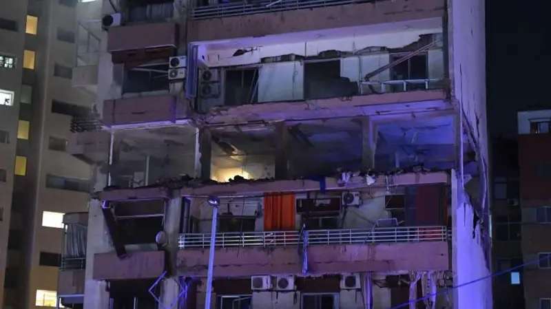 As a result of the Israeli attack, four people were killed in Beirut