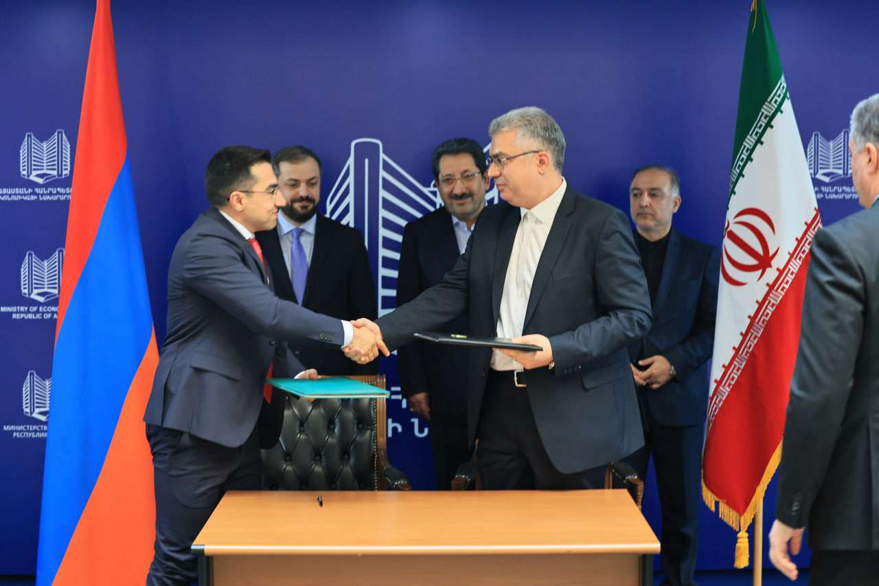 Հայաստանի և Իրանի միջև գործարարության զարգացման ոլորտում կնքվել է փոխըմբռնման հուշագիր