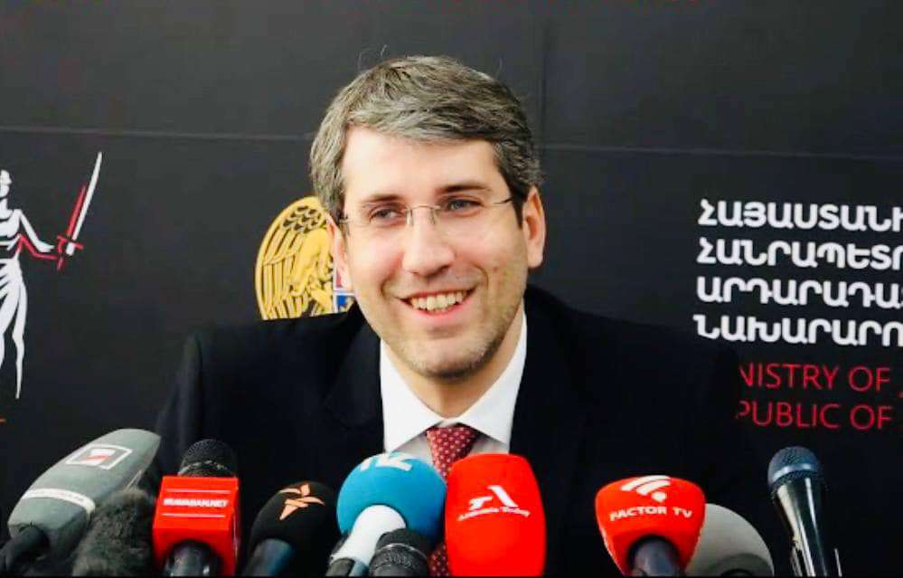 Արդարադատության նախարարը հրաժարական է ներկայացրել