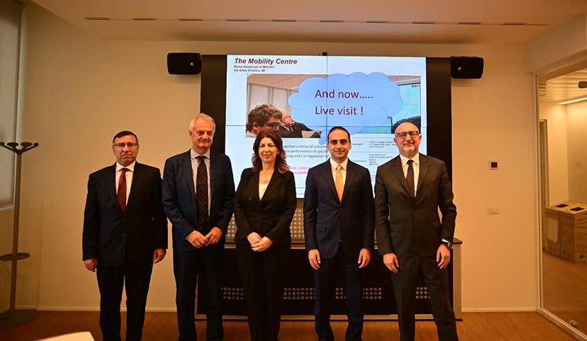 Tigran Avinyan visited the traffic management center in Rome