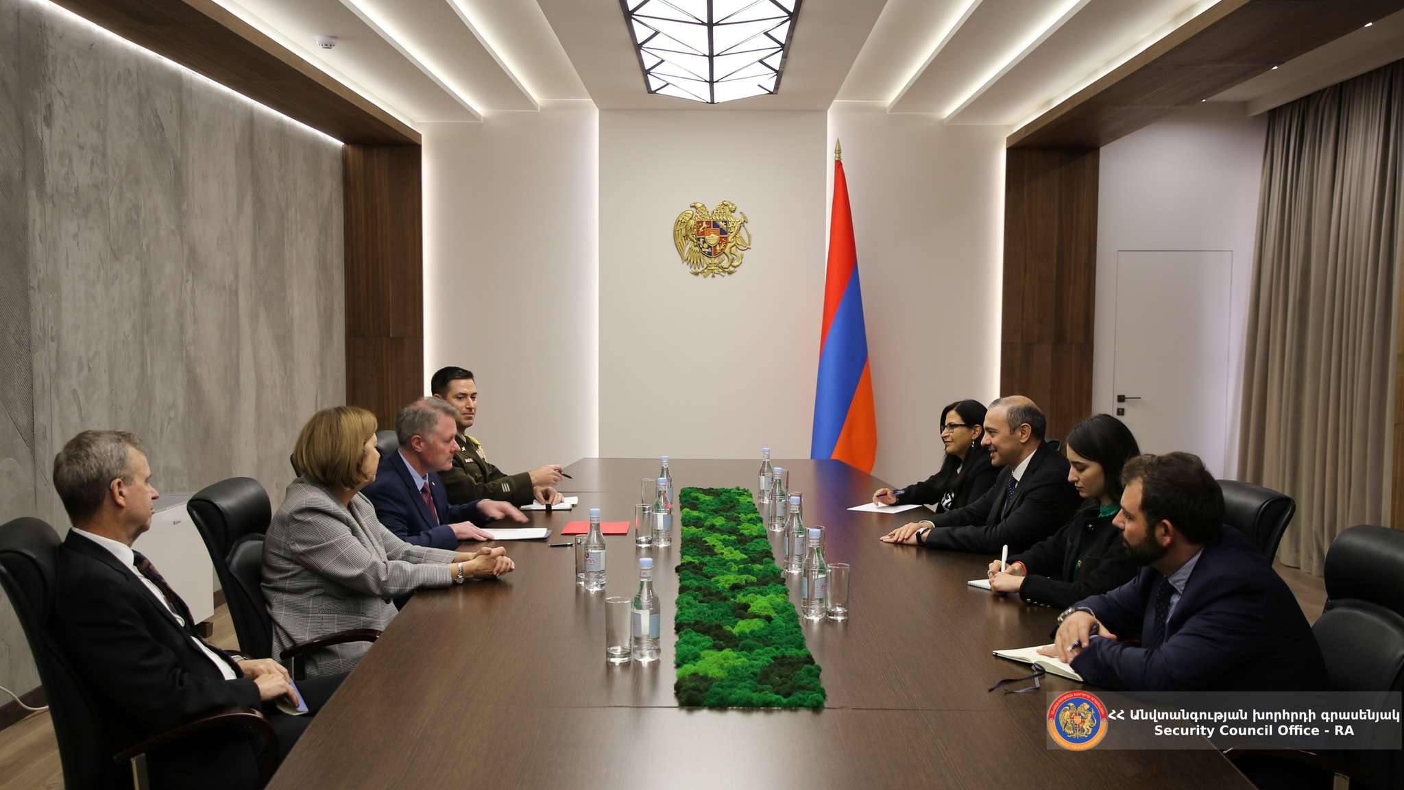 The representative of the US Defense Intelligence Agency is in Armenia