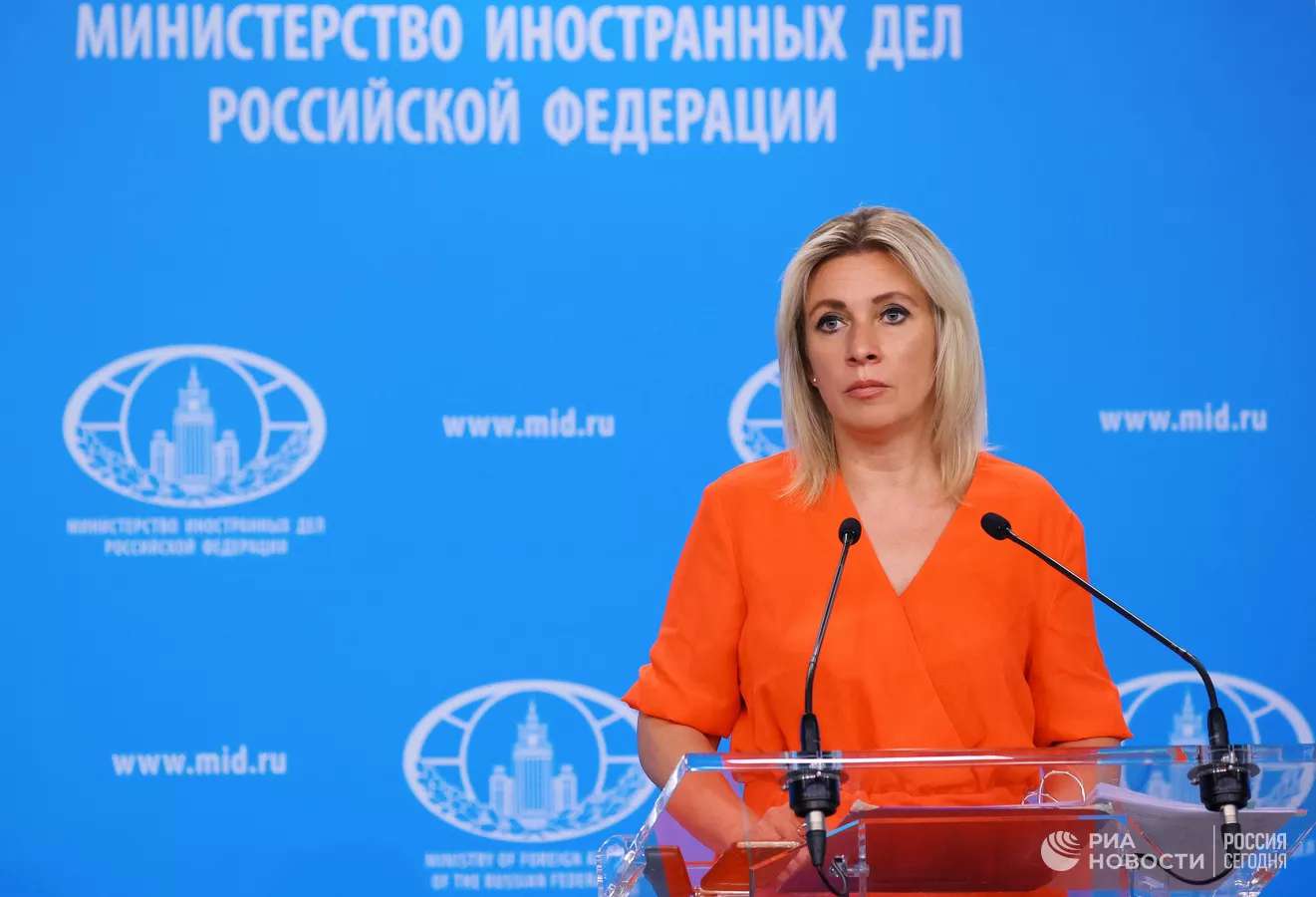 Zakharova refused to disclose the details of the Armenian-Azerbaijani peace negotiations