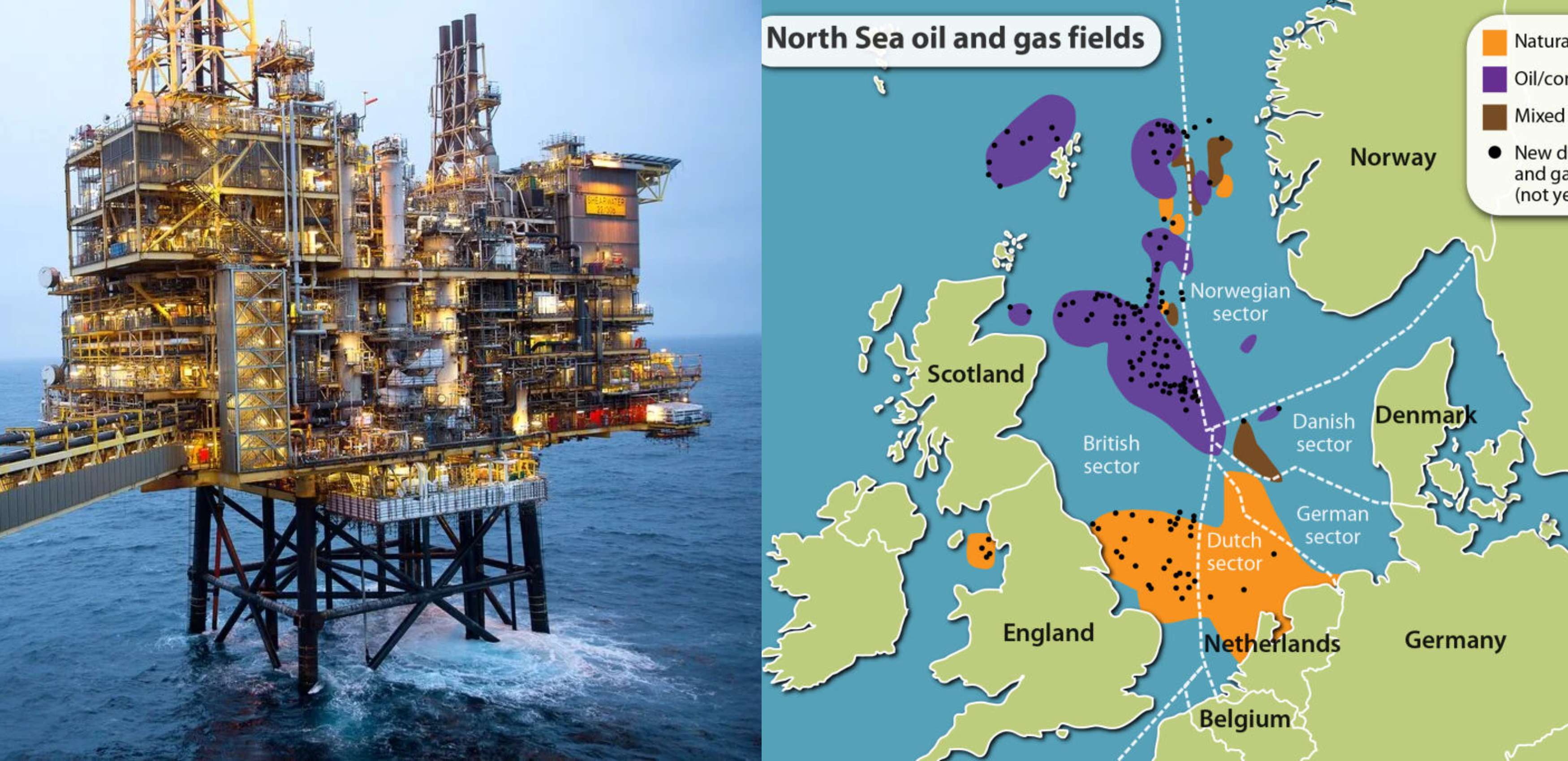 Great Britain will develop new gas fields in the North Sea