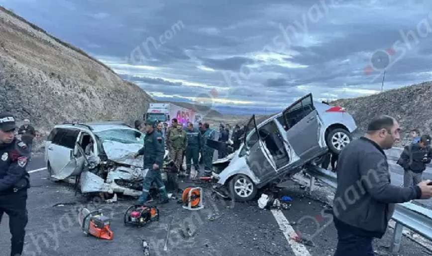 Ողբերգական ավտովթար՝ Շիրակի մարզում. կա 3 զոհ, 7 վիրավոր