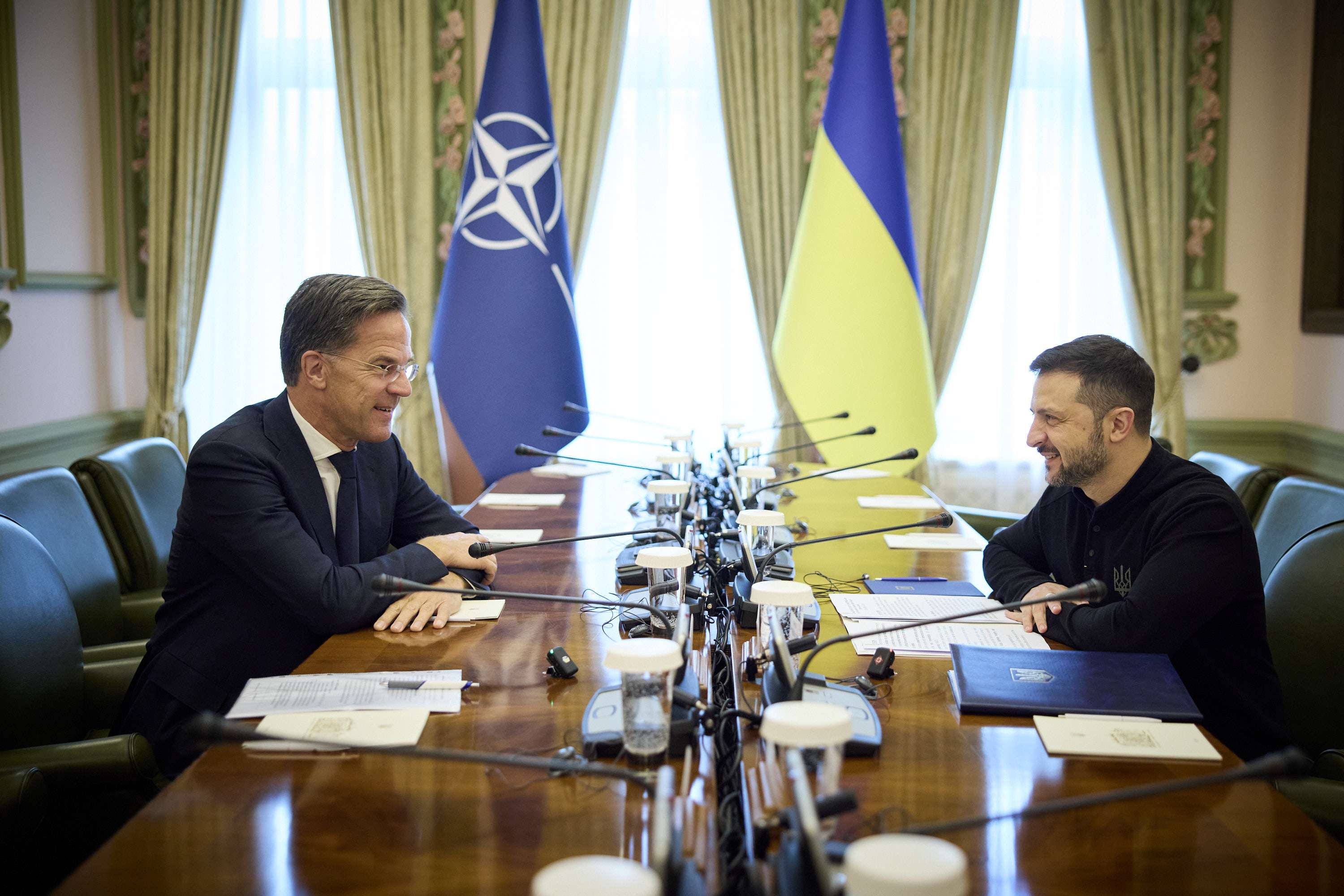 The new NATO Secretary General is in Kyiv