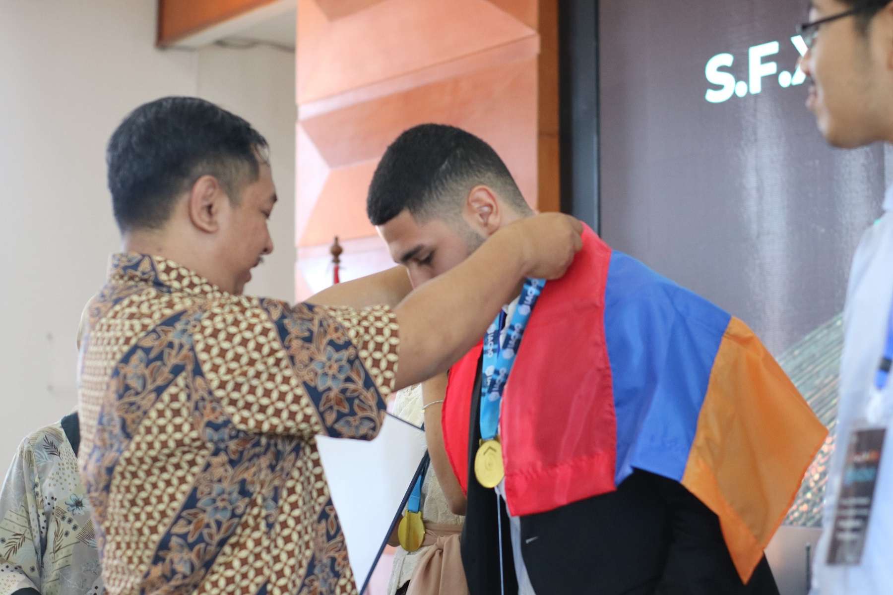 Ոսկե մեդալ՝ կիրառական քիմիայի միջազգայի օլիմպիադայից