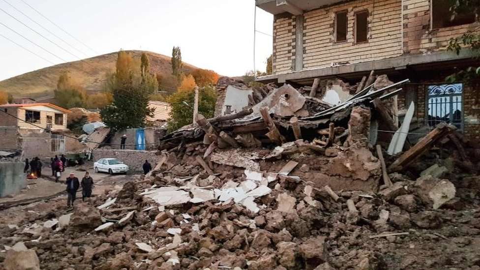 The earthquake in Iran injured more than 500 people