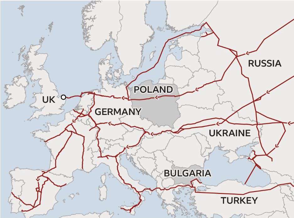 Russia has resumed gas supplies to Italy