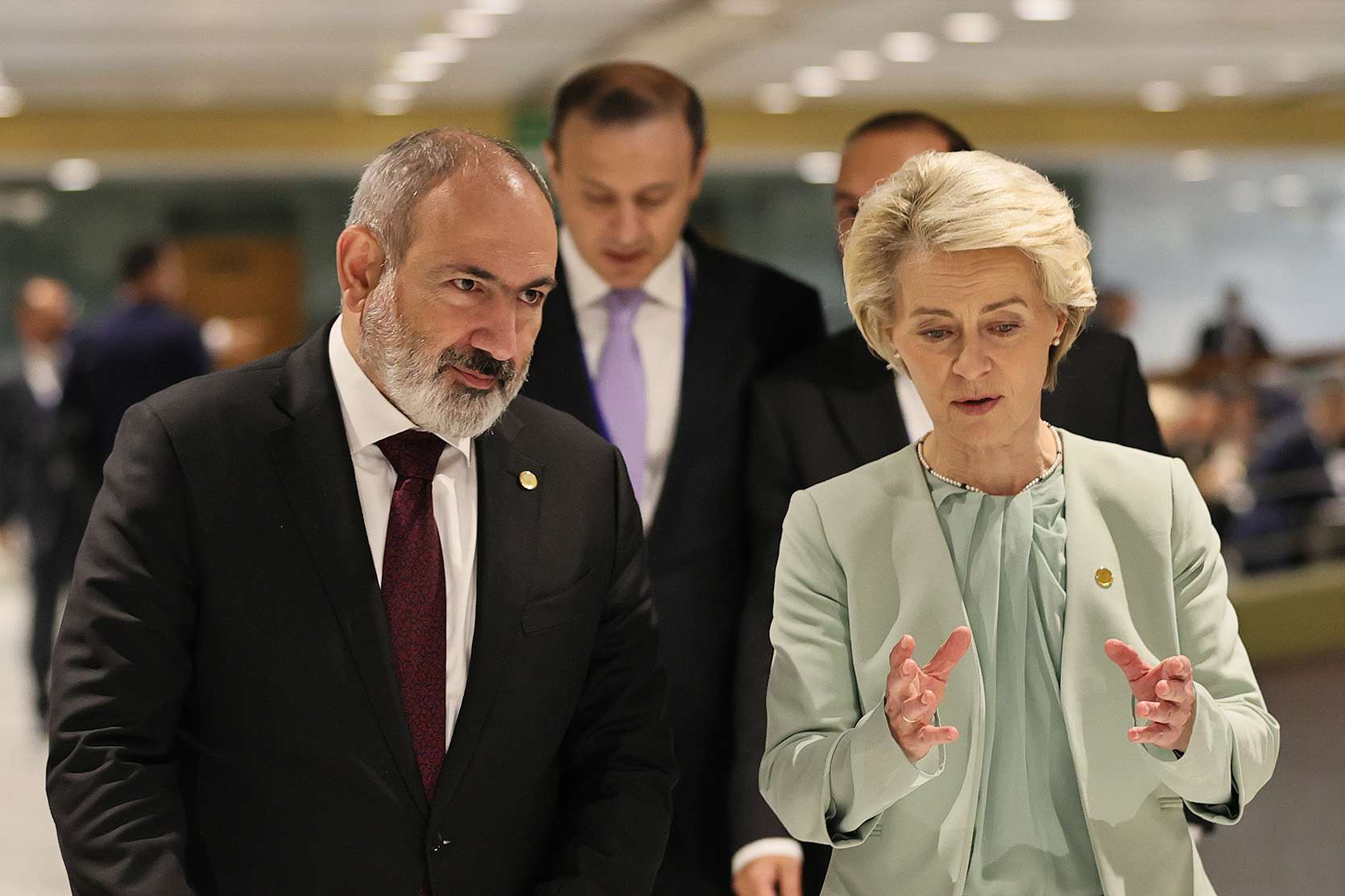 Nikol Pashinyan and Ursula von der Leyen met in Granada