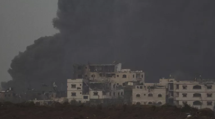 Israel announced that it struck a school and a mosque in the Gaza Strip