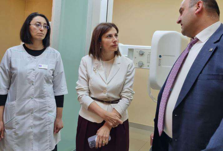 Բերդի բժշկական կենտրոնին է տրվել թվային ռենտգեն սարք