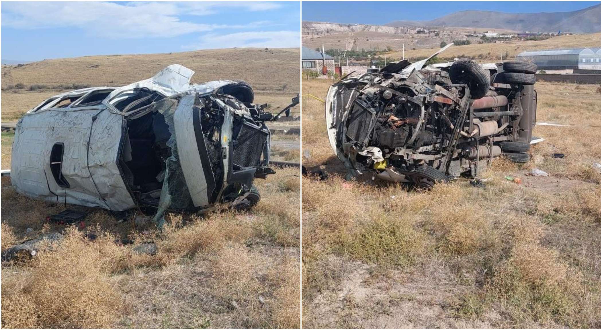 8 տուժած, 1 զոհ. Երևան-Սևան ճանապարհին «GAZel»-ը կողաշրջվել է
