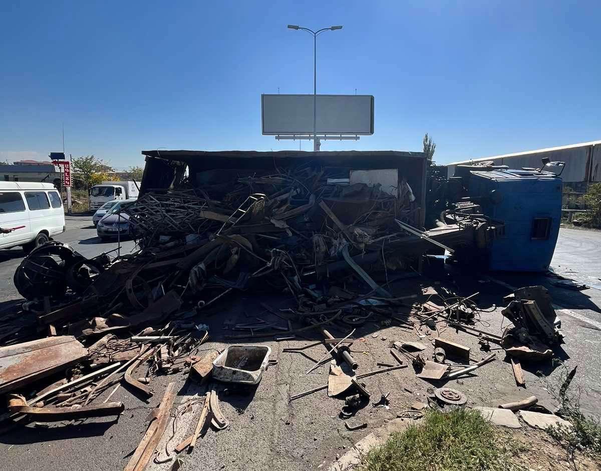 ՃՏՊ Աշտարակի խճուղում․ կան տուժածներ (ԼՈՒՍԱՆԿԱՐՆԵՐ)