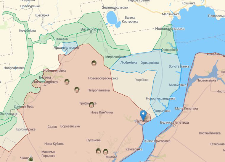 Ukraine continues its counteroffensive in the north-eastern direction