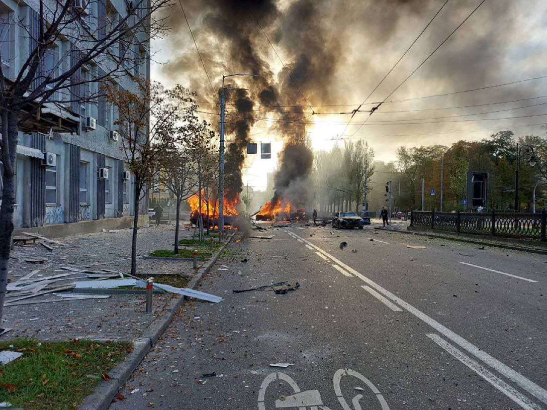 Russia is shelling Kyiv and other cities in Ukraine (PHOTOS)