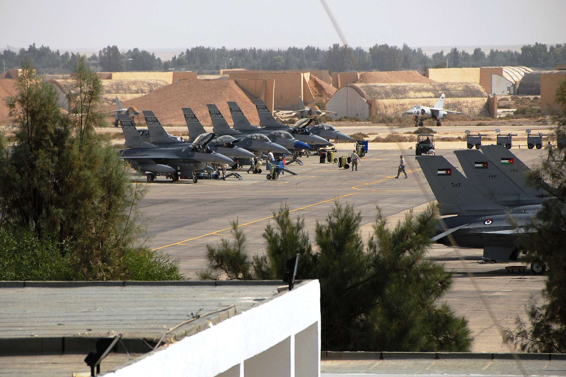 Jordan opens its military bases to the US Air Force